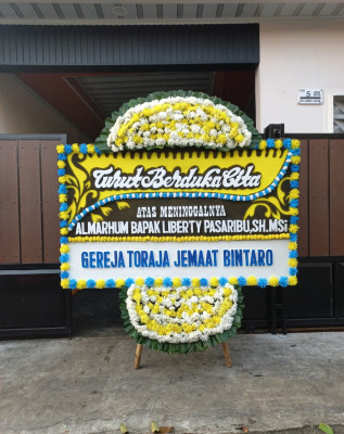 Papan Bunga Duka di Mojokerto