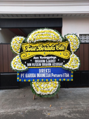 Papan Bunga Duka di Mojokerto