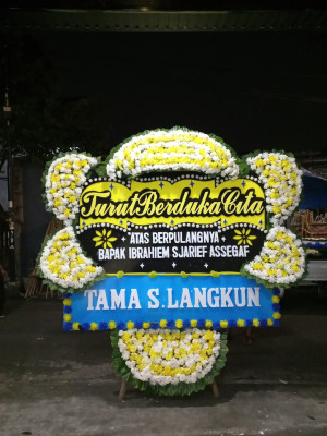 Papan Bunga Duka di Mojokerto