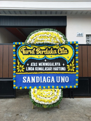 Papan Bunga Duka di Mojokerto