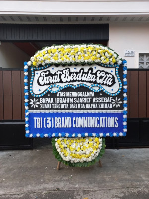 Papan Bunga Duka di Mojokerto